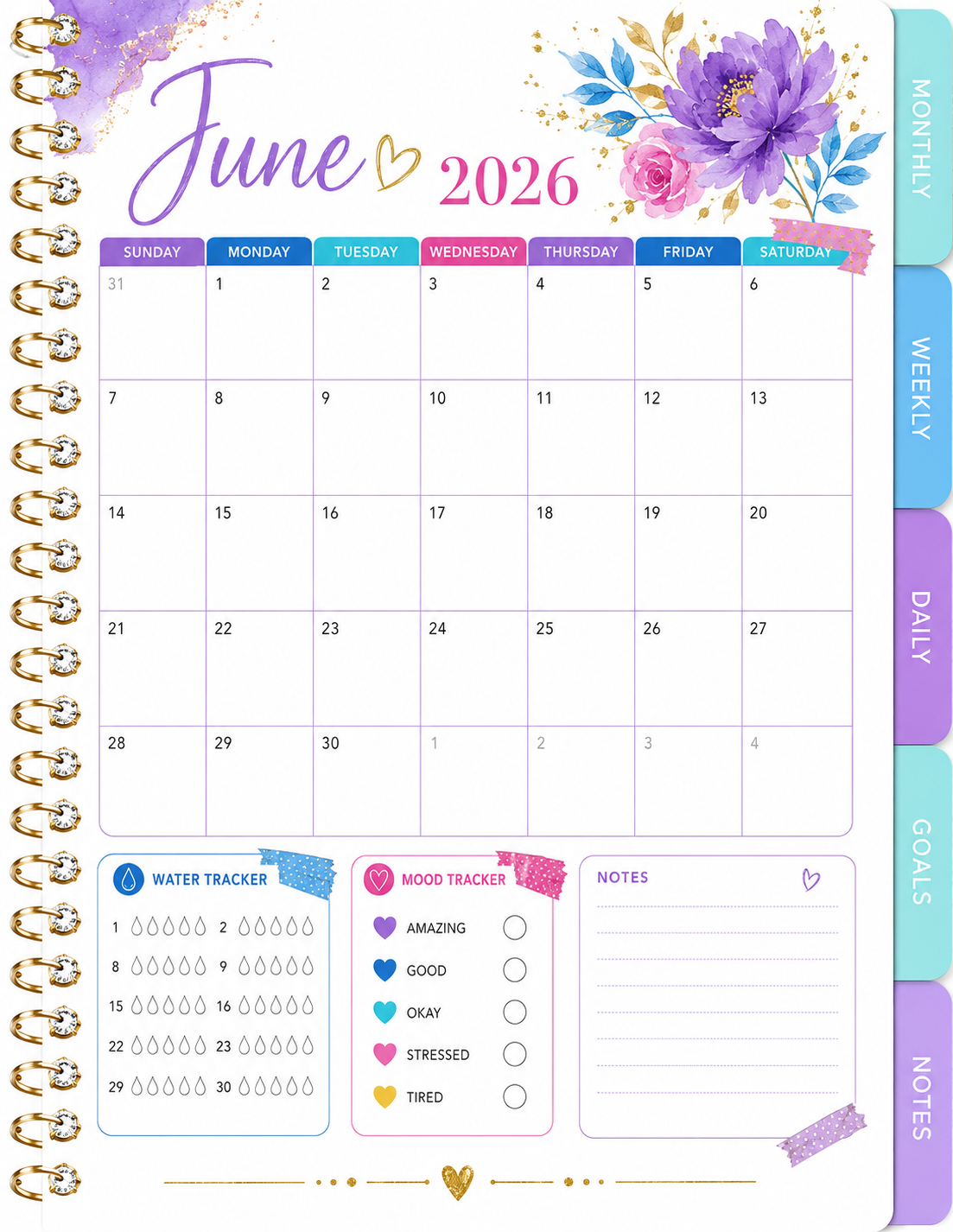 Monthly Planner Pages
