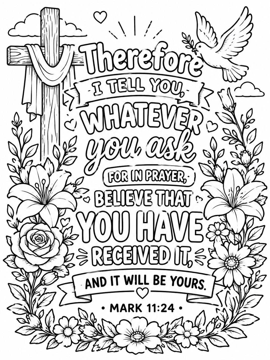 Scripture Coloring Pages